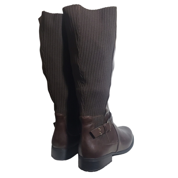 Life Stride X-Anita Dark Chocolate Tall Riding Boot Sz 11M - Picture 6 of 11